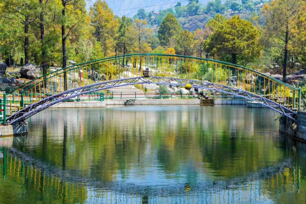 Lake inside Saurabh Van Vihar, Palampur