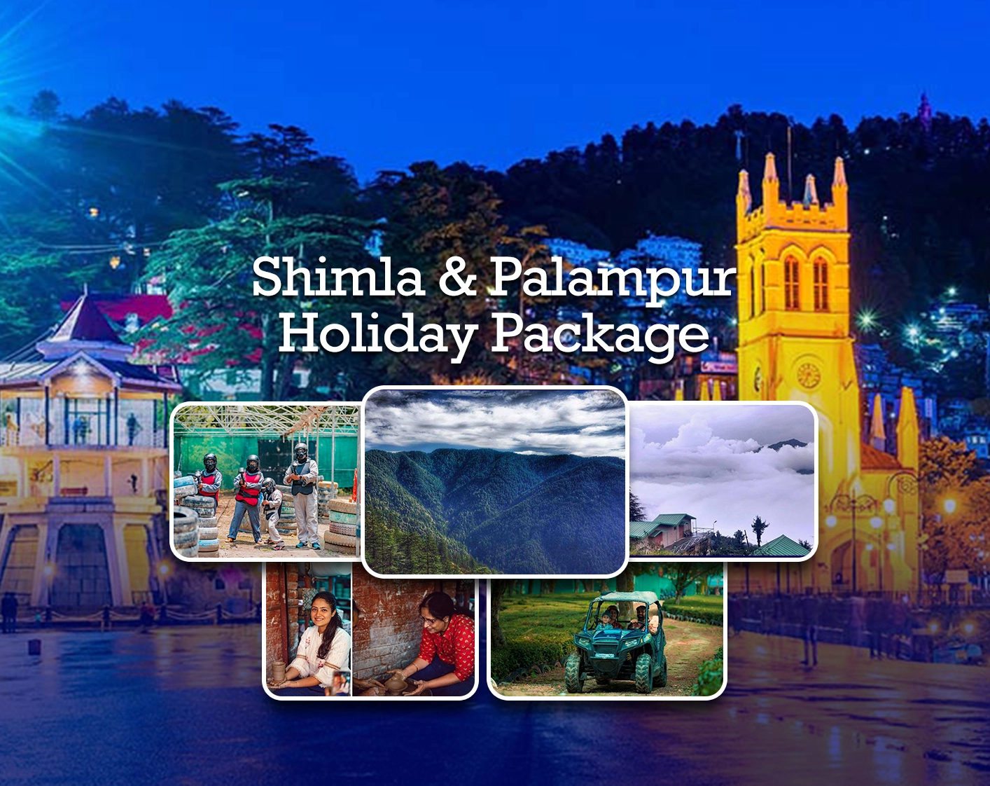 Best Himachal Tour – Shimla & Palampur Holiday Package