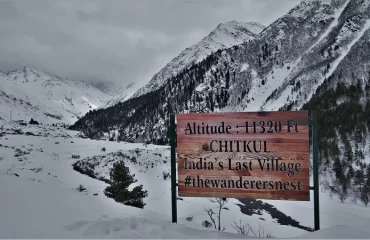 Chitkul-in-winters