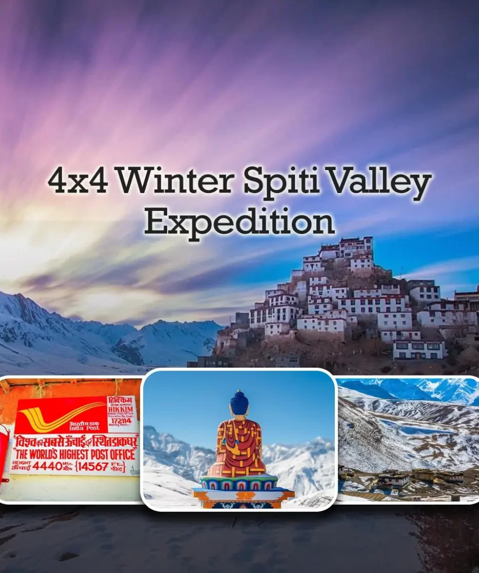 4x4 Winter Spiti Valley Expedition